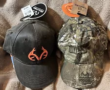 2 NWTags REALTREE men's caps - COMBO FOR SALE (see listing for style) SZ=OSFM