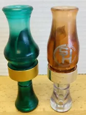 Two Older Duck Calls HS Bill Collector & Echo Calls Inc