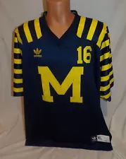 Adidas Michigan Wolverines 132 Years Championship Football #16 Men's Jersey XL