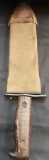 WW1 Bolo Knife PLUM St Lo 1918 U.S MOD C.T. 1917 W Scabbard F.W.K.