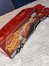 Mack Superliner Long18” Truck Car Hauler Lightning McQueen Disney Pixar For Cars