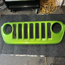 2018-2022 Jeep Wrangler gladiator Front mojito green grille OEM JL JT PGE code