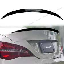 For 2014-2019 Benz CLA C117 CLA250 AMG Glossy Black Style Trunk Spoiler Wing (For: 2018 CLA45 AMG)