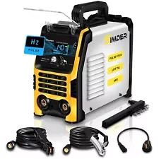 SSIMDER Stick Welder with Pulse ARC 140A ARC/PULSE Stick/LIFT TIG 3 in 1 Weld...