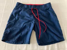 Bing Surfboard’s Men's Sz 33 Blue Boardshorts Swim Trunks TS2