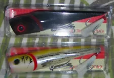 Pair (2) Creek Chub Knuckle Head Lure’s 5 Inch New