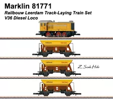 Marklin 81771 Z Scale Diesel Locomotive Train Set Railbouw Leerdam *NEW *USA