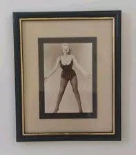 Vintage Framed Marilyn Monroe 9x11 Double Matted