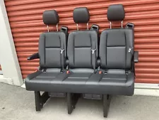 Mercedes Benz Sprinter Van Bench Seat 2019-2023 Leather Three Seater Recliner