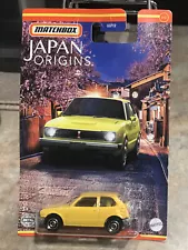 MATCHBOX JAPAN ORIGINS 1976 HONDA CIVIC CVCC 2/12 Yellow HFJ19