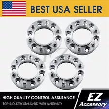 4 Hub Centric Wheel Adapters 6x5.5 Spacers 2" | For Toyota Mazda Colorado