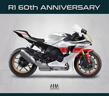 Yamaha R1M 60th Anniversary Kit Decals