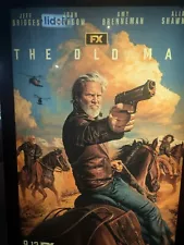 THE OLD MAN BUS SHELTER MOVIE POSTER JEFF BRIDGES