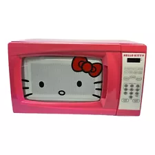 Hello Kitty Hot Pink Microwave Collectible Working Good Condition Tested