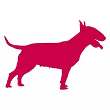 Bull Terrier, Vinyl Decal Sticker, Multiple Colors & Sizes #6557