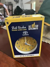 Bob Uecker Talking Alarm Clock Milwaukee Brewers Baseball All-Fan Giveaway 2016