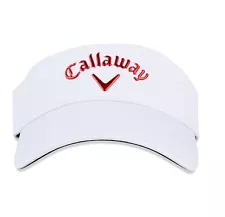 Callaway Mens Liquid Metal Visor Adjustable Golf Cap - New