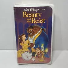 Walt Disney Classic Beauty and the Beast VHS 1992 Black Diamond #1325 NEW