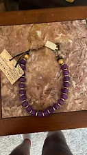 Masha Archer Grape Wreath Necklace