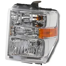 Headlight For 2008-2014 Ford E-350 Super Duty Left With Bulb CAPA (For: Ford)