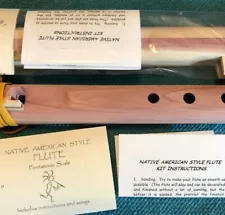 Key of G 21” Cedar Wooden Flute Kit-U finish Custom style Instructions included!