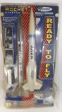 NOS Vintage Estes MISSILE COMMAND launch set with 2 Military Rockets Army & Navy