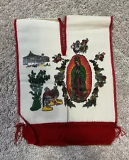 Mexican Poncho Virgen of Guadalupe, Sarape, Gaban, for children, brand new