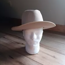 Stetson Open Road 7 1/8 3X Beaver Quality Cowboy Hat Beige