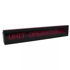 Cybernetic data products ADT 4402 display sign