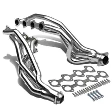 1Pair Exhaust Headers Fit For 96-04 Ford Mustang Gt 4.6L V8 Stainless Steel