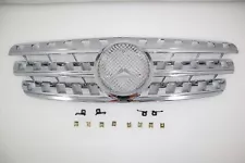 GRILLE GRILL FOR MERCEDES W163 ML430 ML320 ML500 ML350 Chrome 1998 99 00~2005 (For: 2001 ML320)