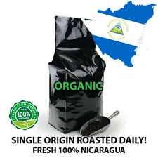 2, 5, 10 LB ORGANIC NICARAGUA FRESH ROASTED COFFEE BEANS - ORGANIC ARABICA