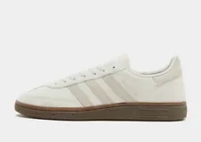 adidas Originals Handball Spezial Men's Trainers in White and Light Brown