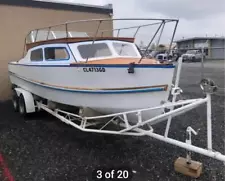 1946 Lonestar Cruisemaster 26' Runabout Boat & Has Trailer