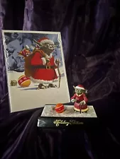 Star Wars 2003 Yoda Plus Card Christmas Holiday Special Ralph McQuarrie