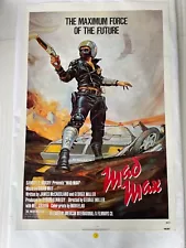 MAD MAX Original Movie Poster 1979 27x41 One Sheet Poster New