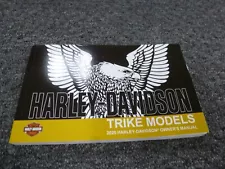 2020 Harley Davidson CVO Tri- Glide Ultra Trike Motorcycle Owner Operator Manual