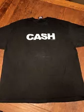 Johnny Cash CASH 2004 Tshirt Size 2XL