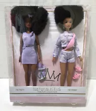 Naturalistas I'M PEETY & I'M PENNY Pixie Puff Collection 2 AFRO Doll Set - NEW