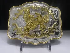 Rooster cowboy western style belt buckles for men hebilla vaquero gallos pelea