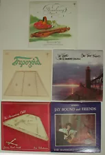 5) Hammered Dulcimer LPs - Jay Round, Trapezoid, Jerry Smith & Tom Fellenbaum +1