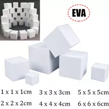 White EVA Foam Block DIY Building Model Material Water Proof 1CM 2CM 3CM 4/5/6CM