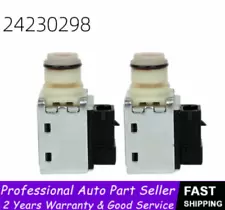 NEW Transmission solenoid 24230298 For GM Chevy 2pcs 4L60E 93-up 4L60E 4L65E 5.3