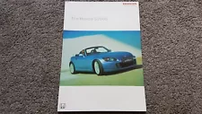 HONDA S2000 SALES BROCHURE 2005-