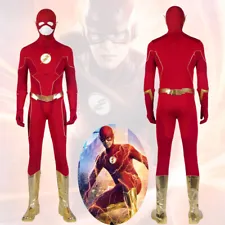 The Flash Costume Season 8 Barry Allen Cosplay Suit Shoes Outfit