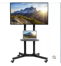 VIVO Mobile TV Cart for 32" to 83" LCD LED Plasma Flat Panel Stand w/Wheels