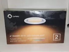 lumary smart recessed lighting 4 inch smart wi-fi led downlight-NEW!