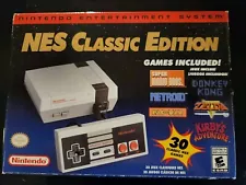 Nintendo NES Classic Edition Mini Console USA New Unopened w 30 games US