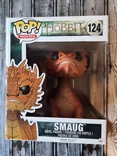 Funko Pop Movies The Hobbit Smaug #124 Figure With Box