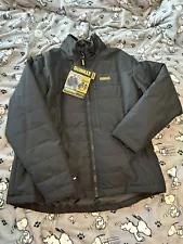 Dewalt Women’s Heated Quilted Jacket Black 2XL